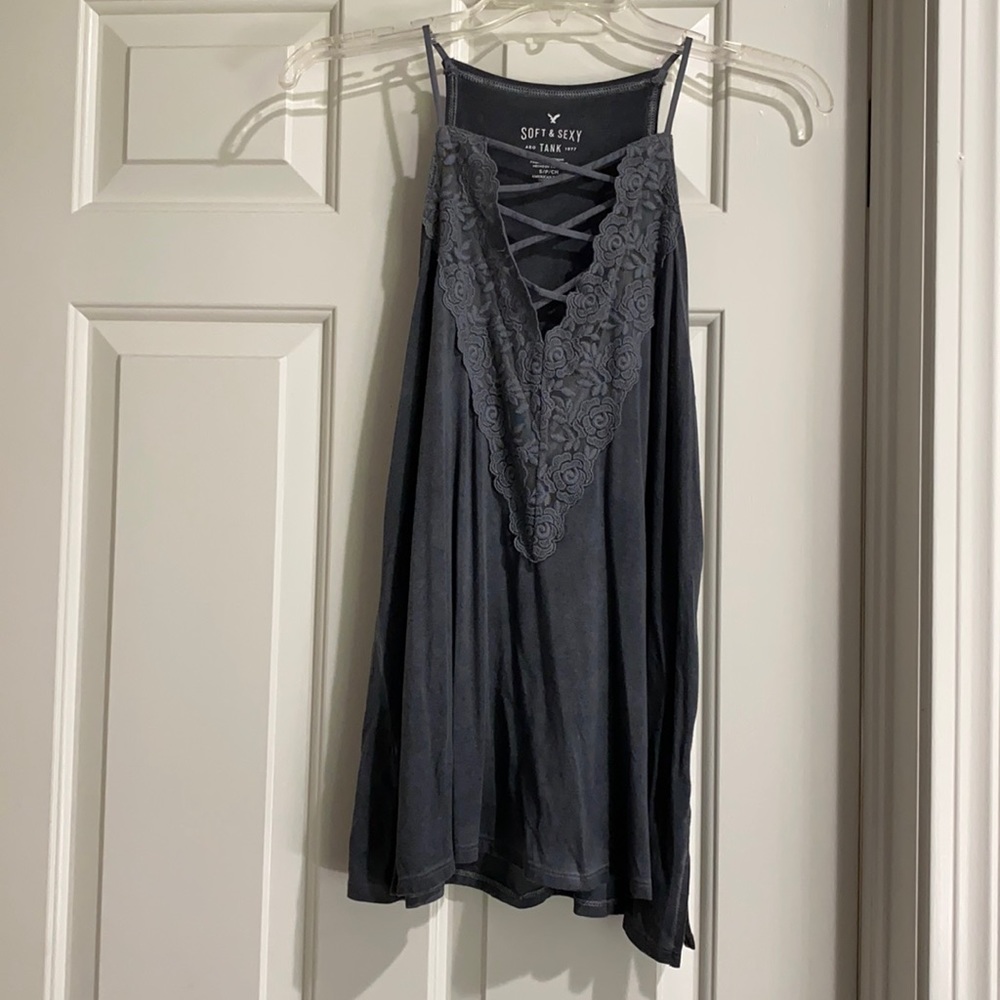 Soft and Sexy lace up tank